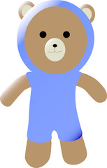 Teddy Bear in hoodies