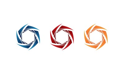 Naklejka premium Lens Photography Logo