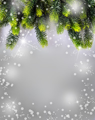 Christmas Time. Christmas border design. Christmas Greeting Card