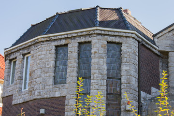 Teilansicht eines Wohnhauses