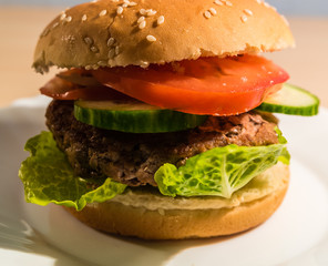 Burger Nahaufnahme