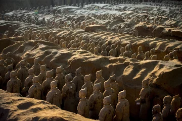 Rolgordijnen terracotta warriors © gregnoakes