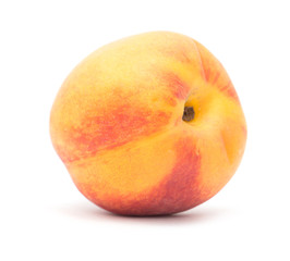 peach on a white background