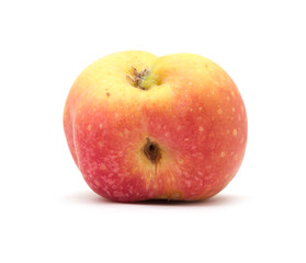 apple on a white background