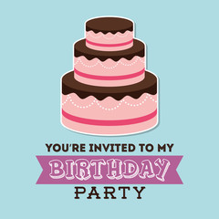 Birthday cake and desserts.