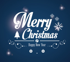 Merry Christmas design 