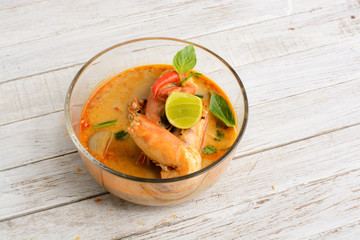 Thai cuisine Tom Yum Goong