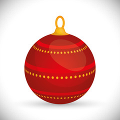 Merry christmas colorful card graphic