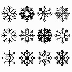 Snowflake vector