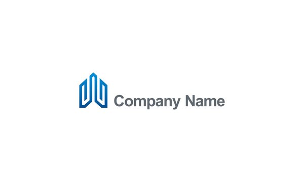 building construction line company logo