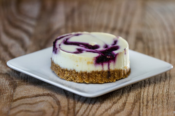 huckleberry cheesecake