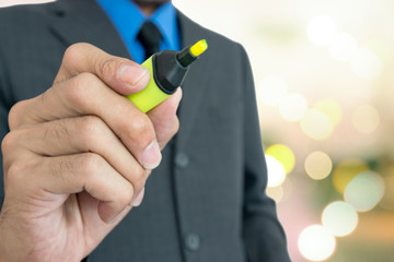 Fototapeta premium Words of business plan for success.
