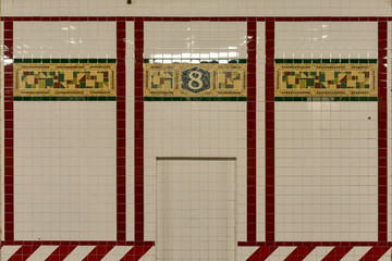 Eighth Avenue Subway Station - New York City