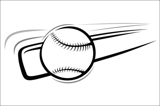 recommend clip art: Baseball bat and ball