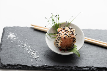 Thunfisch Sushi als Fingerfood