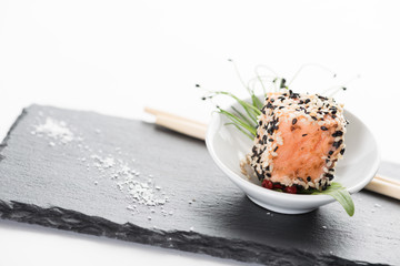 Thunfisch Sushi als Fingerfood