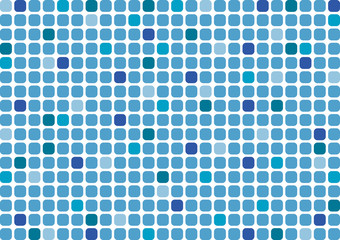 background in the form of a mosaic in blue colors
