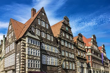 Bremen, Deutschland (Marktplatz). Architektur der Altstadt © Travel Faery