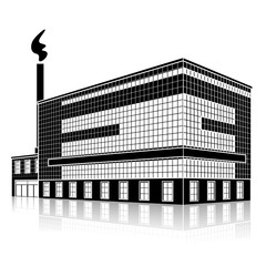 factory building with offices and production facilities