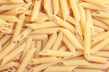 raw pasta closeup