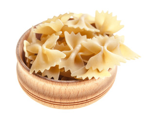 raw pasta closeup