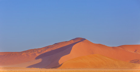 Fototapeta na wymiar High Red Sand Dunes
