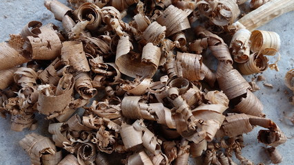 wood shaving