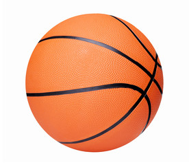 Fototapeta premium Basketball isolated over white background