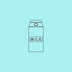 pack of milk icon