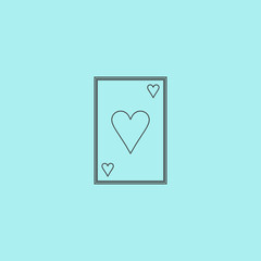 Hearts card icon