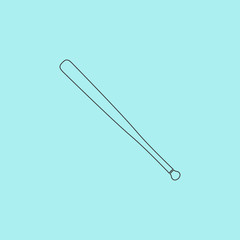 Obraz premium baseball bat icon