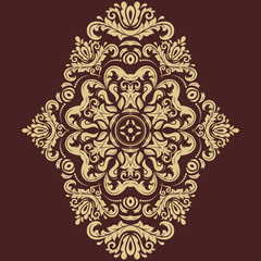 Damask  Oriental Pattern