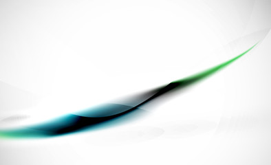 Wave abstract background. Business hi-tech presentation template