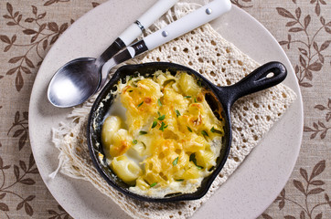 Casserole with pasta