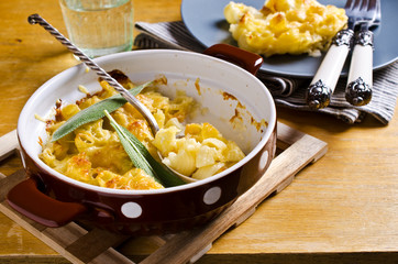 Casserole with pasta