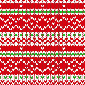 Christmas Seamless Knitting Pattern