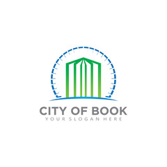 City of Book Library Student logo