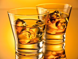 Two whiskeys