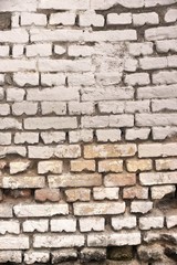 Old White Bricklaying Texture