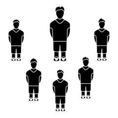 Team Players Silhouettes