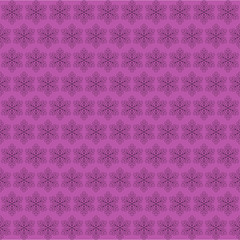 Lilac  abstract snowflake pattern