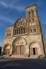 The Church of Vezelay in France. Important Starting Point for  the Camino de Santiago