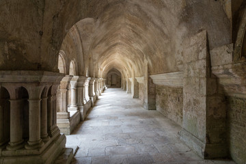 Cistercian Abbey of Fontenay in Burgundy, France. 