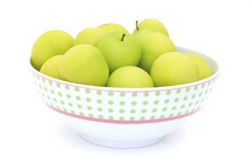 Green plums