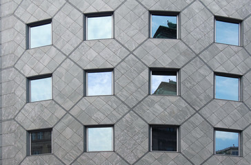 Modern building facade