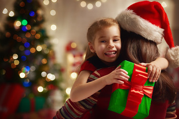 family christmas celebration