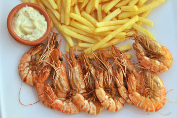 Shrimps meal