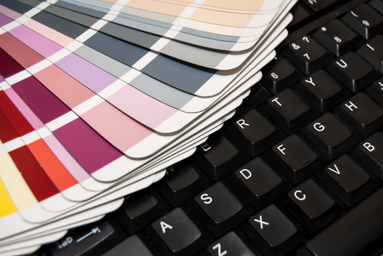 Color palette on keyboard