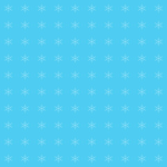 Snowflakes pattern - vector background