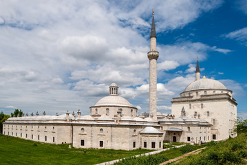 Fototapeta na wymiar View of the Complex of Sultan Bayezid II in Edirne, Turkey